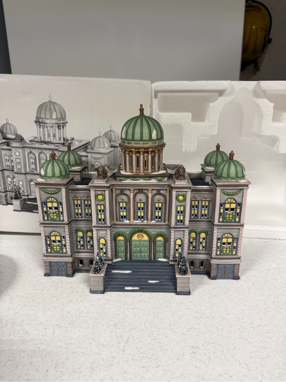 Dept 56 Christmas in the City The Capitol 58887 Lighted Building with box